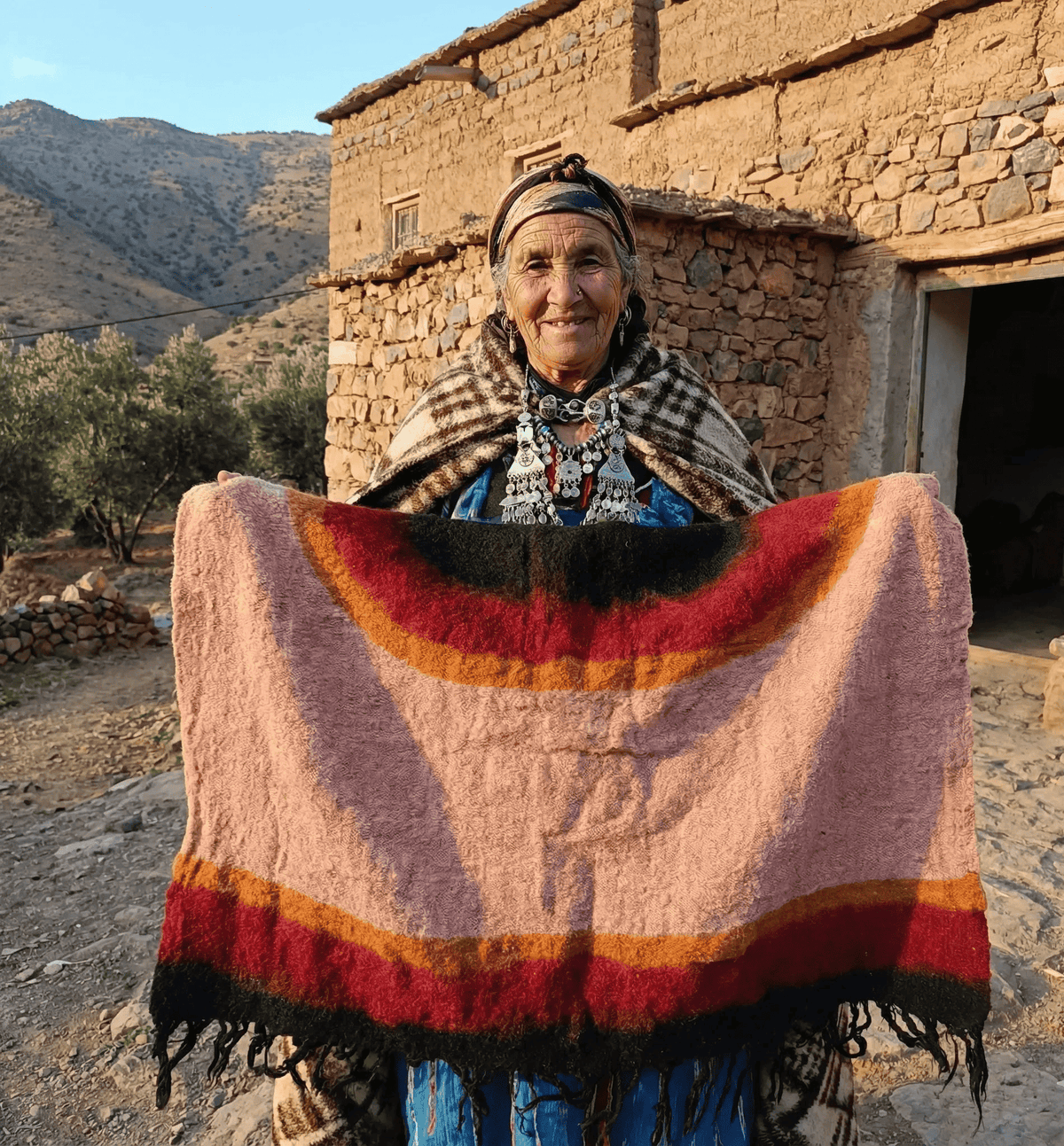 Adghar Fatima – Pièce Décorative Murale Artisanale RUGATLAS