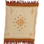 Tapis Mural Berbère "Tazrzit" – Décoration Artisanale Amazigh Fait Main | Rugatlas RUGATLAS