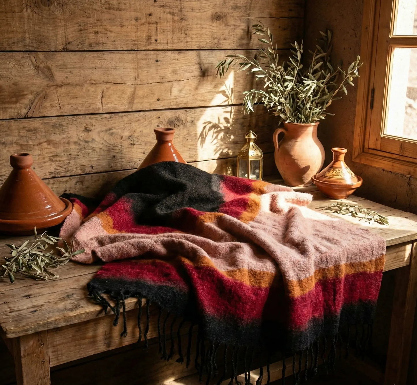 Adghar Fatima – Pièce Décorative Murale Artisanale RUGATLAS