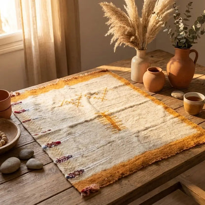 ADGHAR “Tazrzit” – Pièce Décorative Murale, Fait Main par Fatima dans l’Atlas RUGATLAS