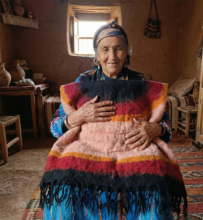 Adghar Fatima – Pièce Décorative Murale Artisanale RUGATLAS