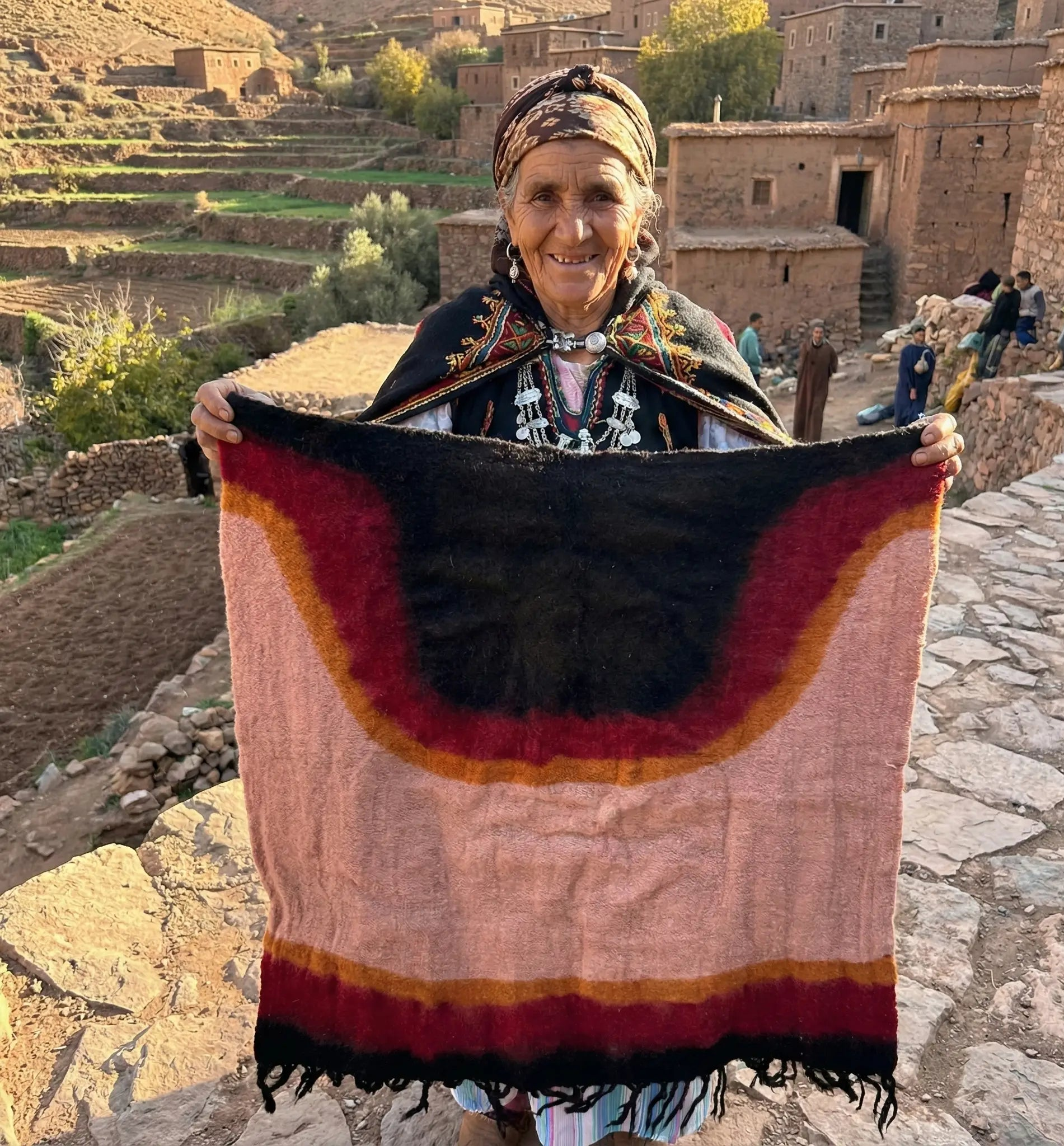 Adghar Fatima – Pièce Décorative Murale Artisanale RUGATLAS