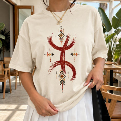 T-shirt Amazigh ⵣ – Héritage Berbère du Maroc