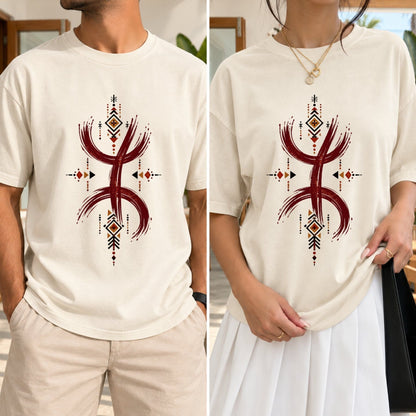 T-shirt Amazigh ⵣ – Héritage Berbère du Maroc